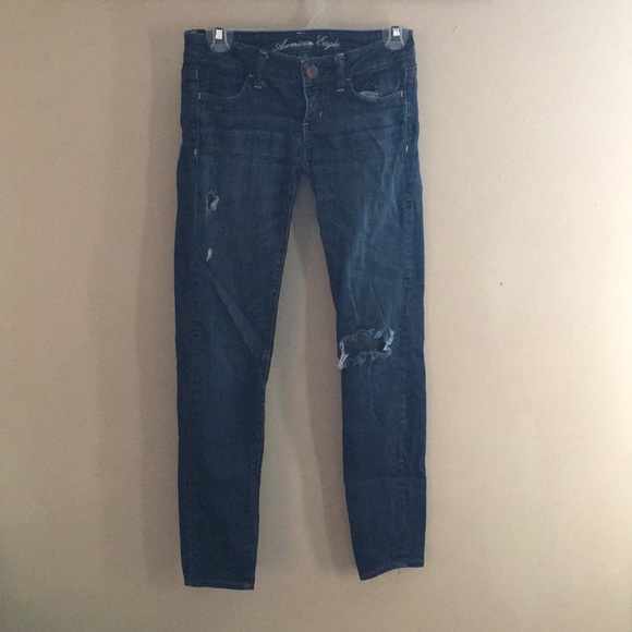 American Eagle Outfitters Pants - American Eagle Distressed Stretch Skinny Jeans